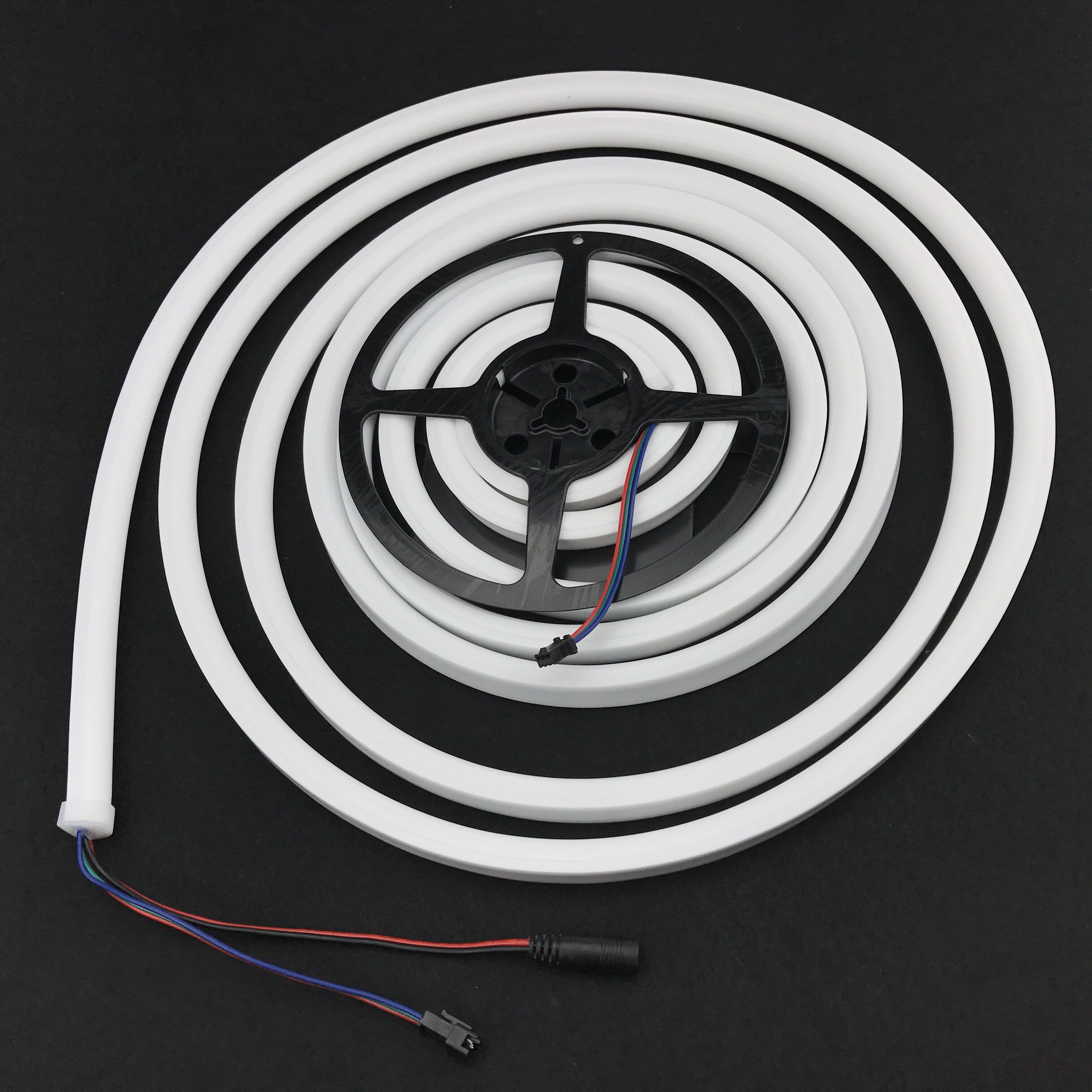 5m DC12V WS2811 led neon pixel light,RGB full color;60leds/m with 20pixels/m;waterproof in milky tube;IP66