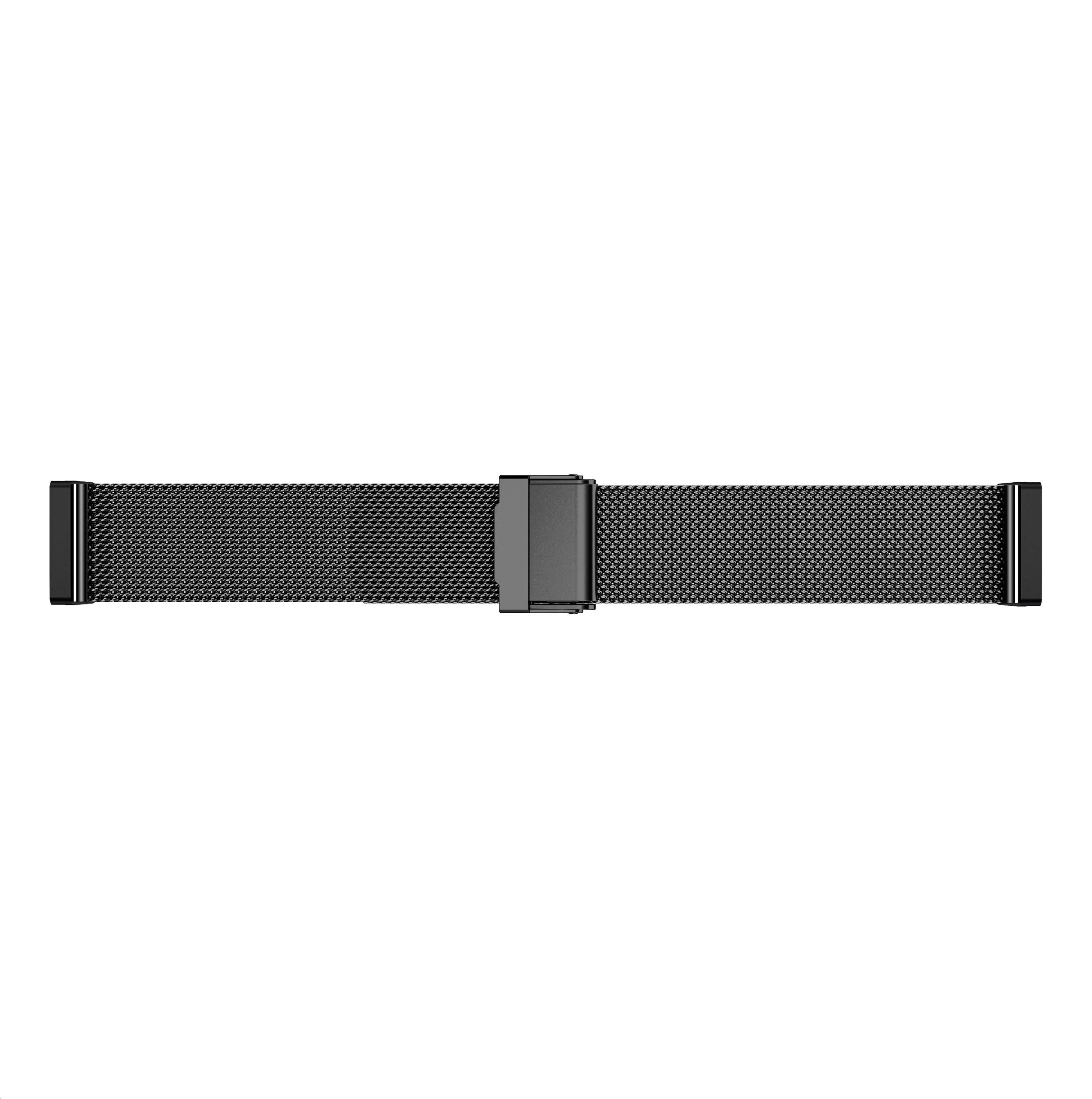 Correa Milanese Loop para Fitbit Versa 3/sense, repuesto de correa de reloj inteligente de acero inoxidable