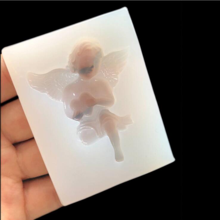 Transparent Silikonform Harz Dekorative Handwerk DIY angel baby Typ epoxidharz formen für schmuck