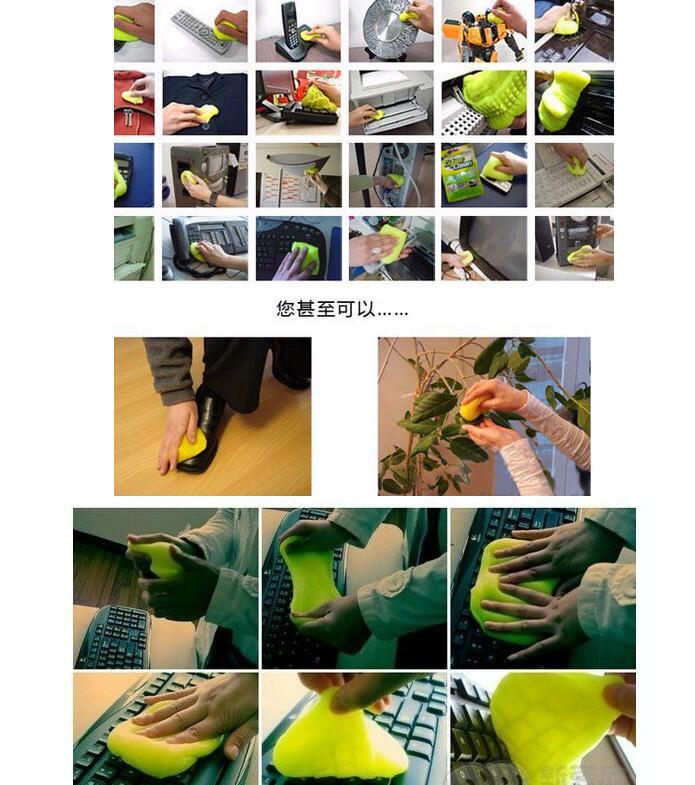 Magical universal cleaning gel magic universal dusting keyboard glue cleaning mud magic dust cleaning glue cleaning soft rubber