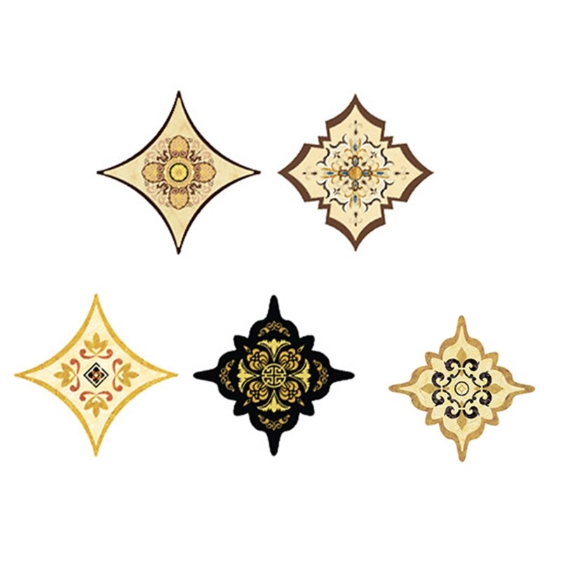 25Pcs Self Adhesive Floor Tile Stickers Waterproof Beauty Seam Sticker Peel Stick Wall Gap Decals Bedroom Bathroom Kitchen Decor