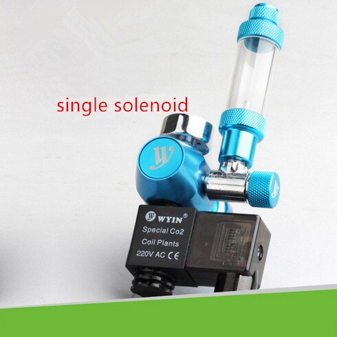 1 piece 220v CO2 decompression table CO2 regulator single table/double table/single solenoid/double solenoid/single table 2 out