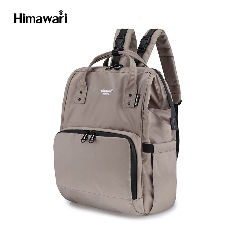 Sac à dos à couches pour femmes, à la , grande capacité, Anti-vol, pour soins de bébé: Khaki