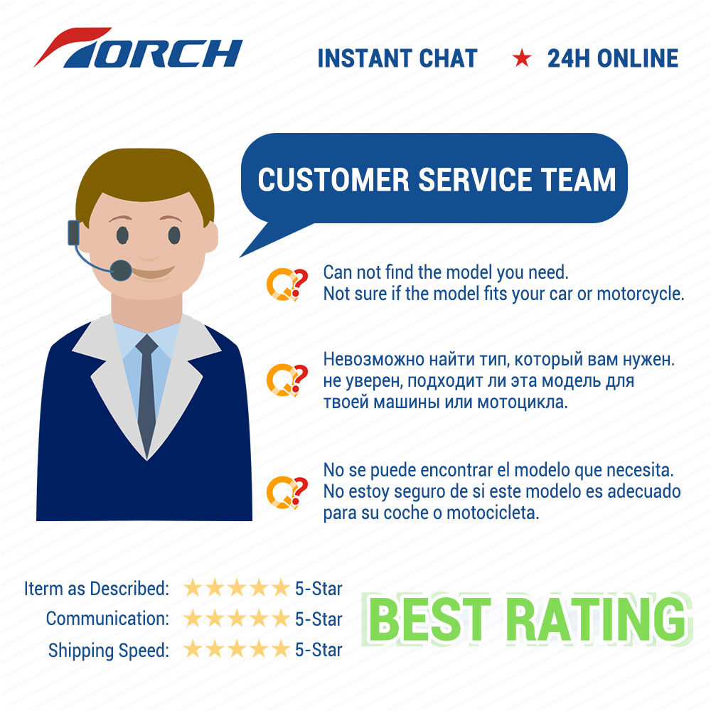 China Original TORCH Spark Plug F6RTC Raplace for Candle BUR5ETB10 DENSO W20EPR-U for WR7DC+ CHAMPION RN8VTYC4 Ignition System