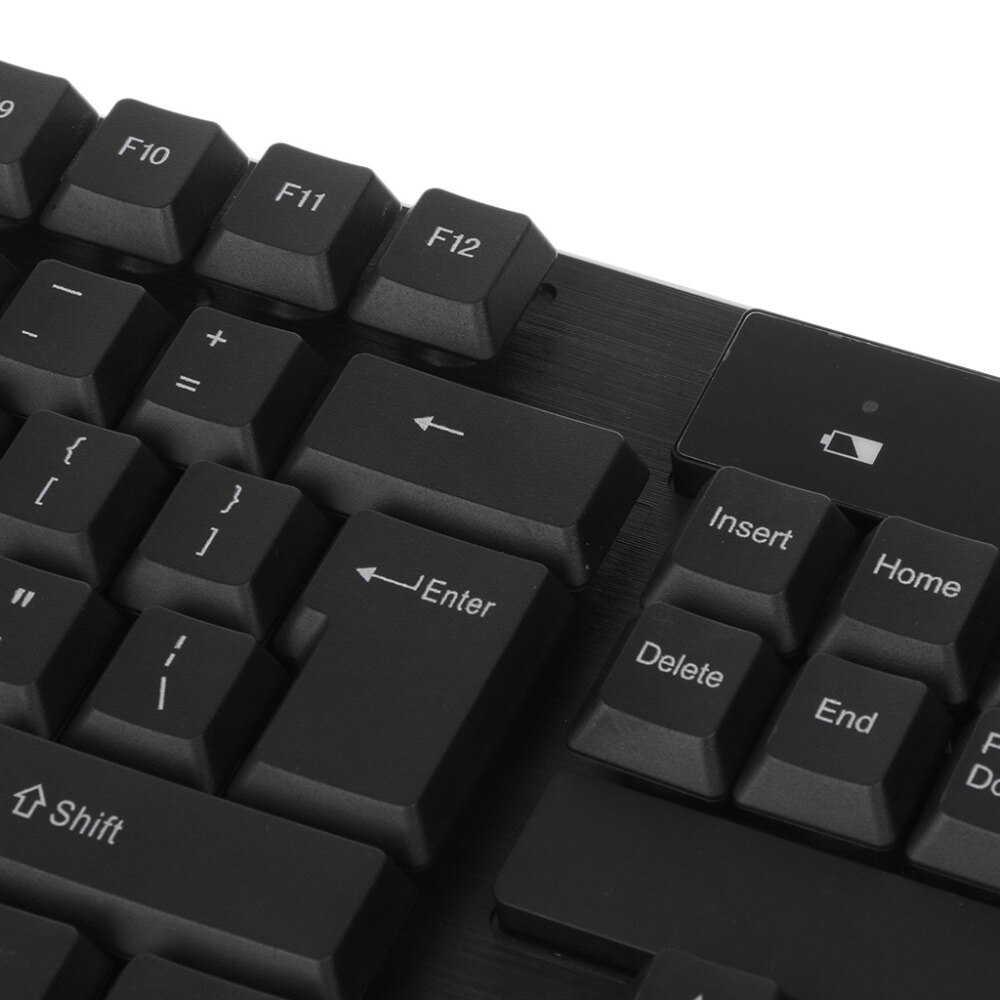 2.4GHz Wireless Keyboard Optical Mouse Combo Kit For Laptop Desktop Computer Feb24