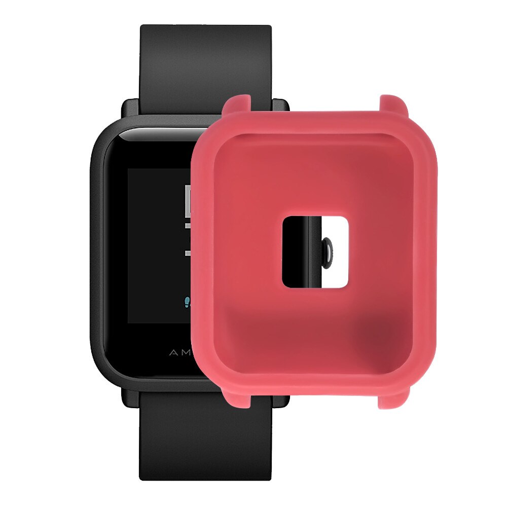 TPU blando de excelente de protección de silicona funda completa para Huami Amazfit Bip jóvenes reloj SmartWatch Prevención de arañazos golpes: PK