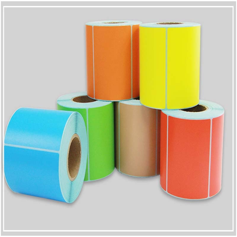 1roll colorful Waterproof sticker printing label TOP Direct Thermal Labels packing /price labels Zebra