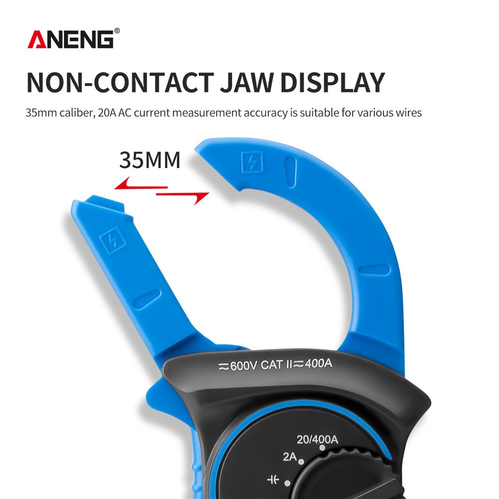 ANENG ST201 Digital Multimeter Clamp Amperemeter Transistor Kondensator Tester Power Test Automotive Spannung Tester