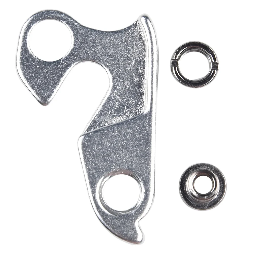 Fahrrad Schaltauge Schaltwerk Heckhaken Befestigung Hinten Getriebe Zubehör Aufhänger Adapter Fahrrad Fahrrad Schwanz Aluminium Legierung: Licht Grau