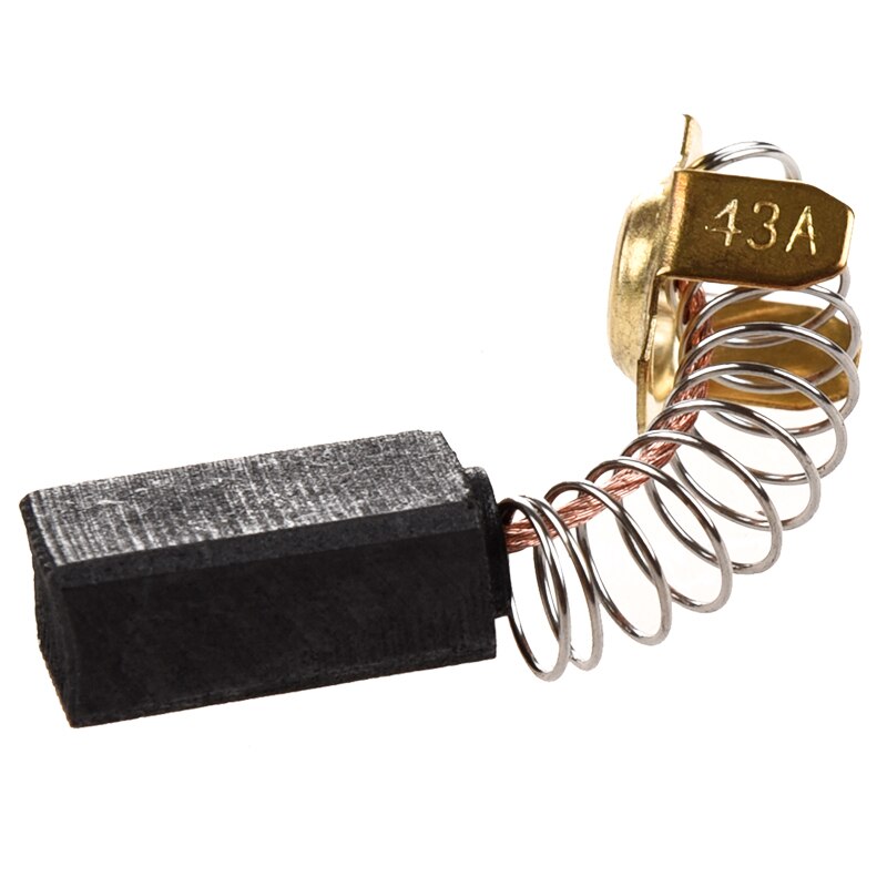2 Stück Kohlebürsten 12x8,5x5,5 Mm - Ersatz Für Elektrowerkzeuge & Motoren