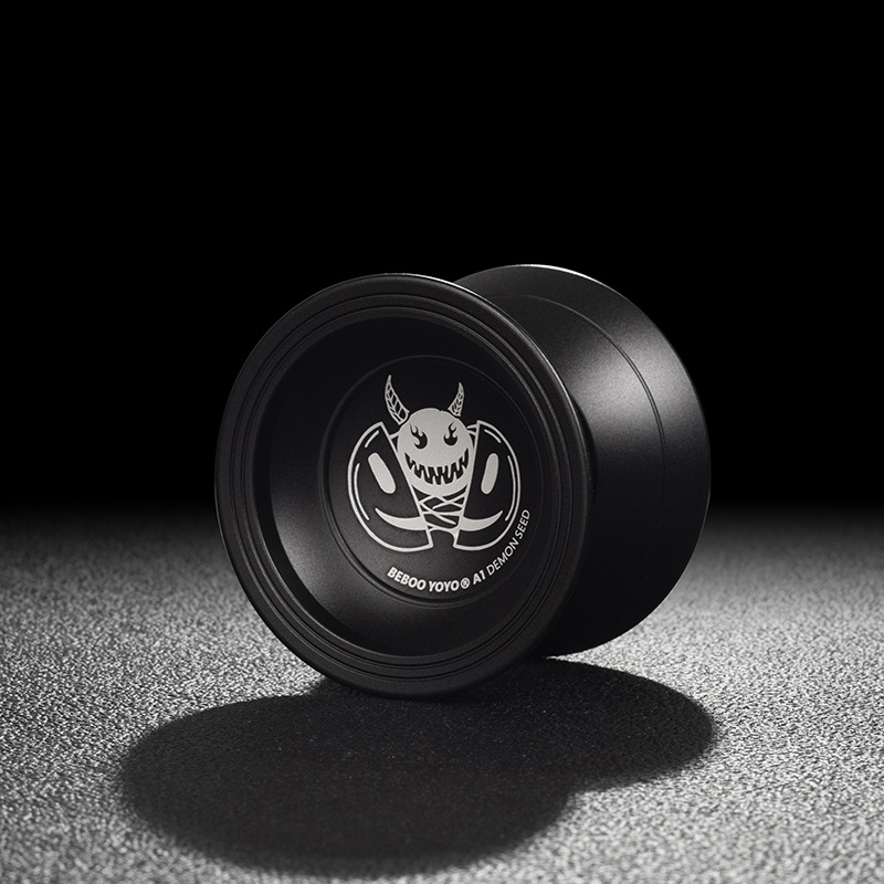 Yoyo Magic Yoyo Metal Yoyo With 10 Ball Bearing Alloy Aluminum High Speed Unresponsive Yo Yo Classic Toys For Kids: black