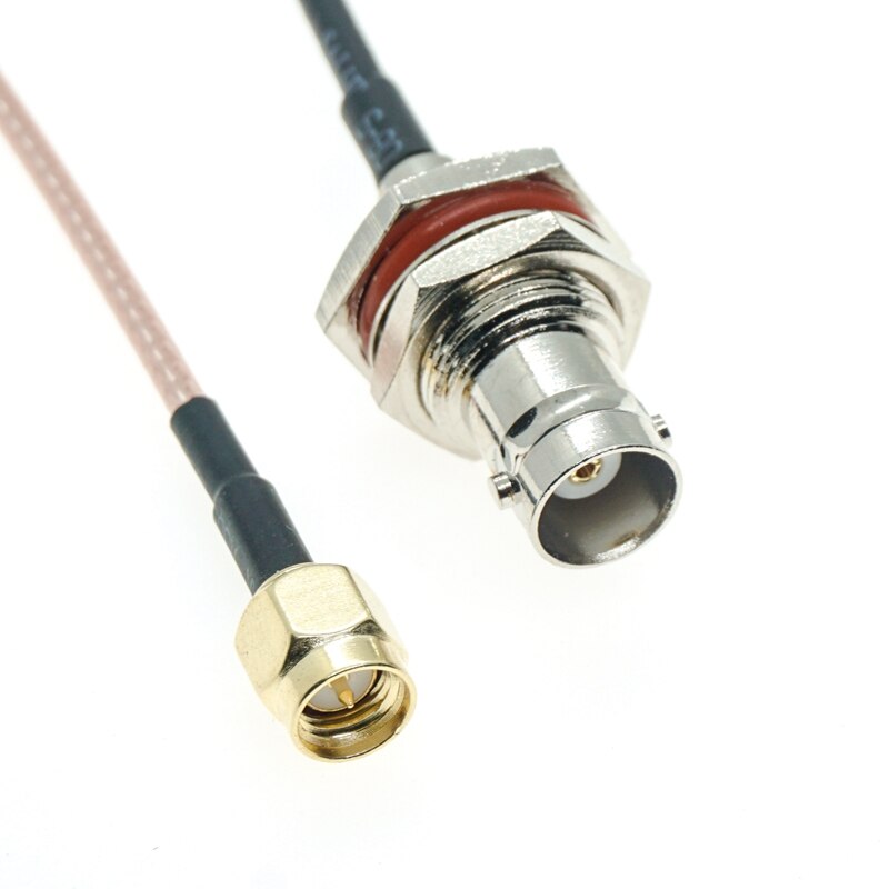Sma Male Plug Naar Bnc Vrouwelijke Moer Schot Jumper Pigtail Fpv Rf Coax RG316 Kabel