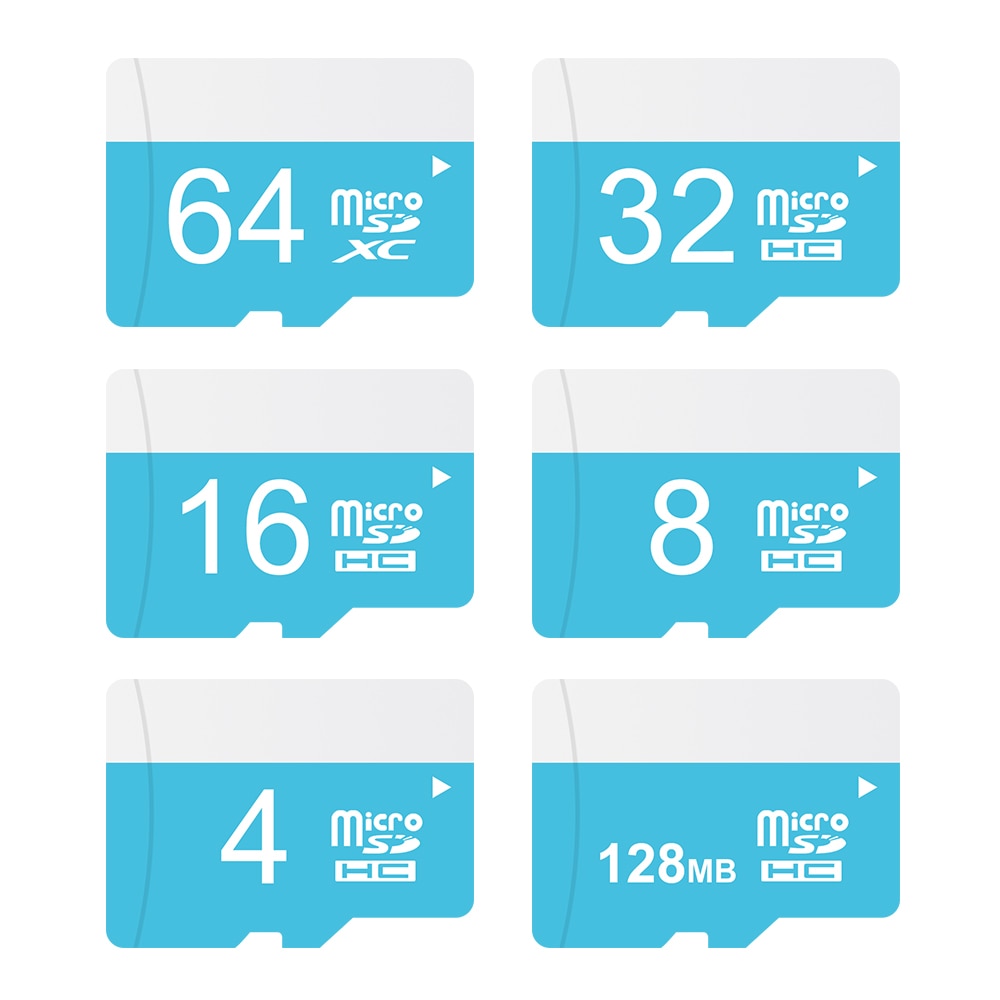 Dr Geheugen Micro TF Card Mini Sd-kaart Memoria SD Flash Card met Gratis Reader Kleur Blauw Gratis Adapter 4GB 8GB 16GB 32GB 64GB