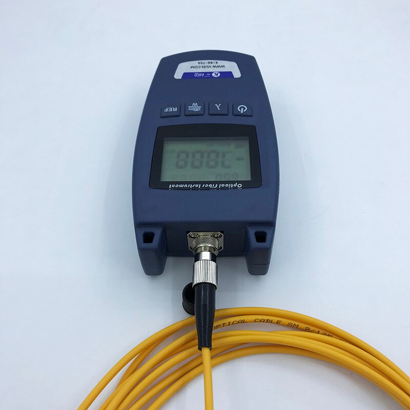 FTTH KING-70S Fiber Optical Power Meter Fiber Optical Cable Tester -70dBm~+10dBm Universal interface