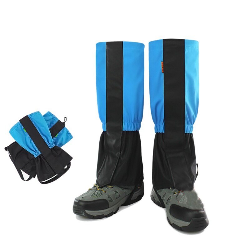 Unisexe imperméable Legging jambe couverture guêtre randonnée Camping botte chaussure voyage coupe-vent jambières: L