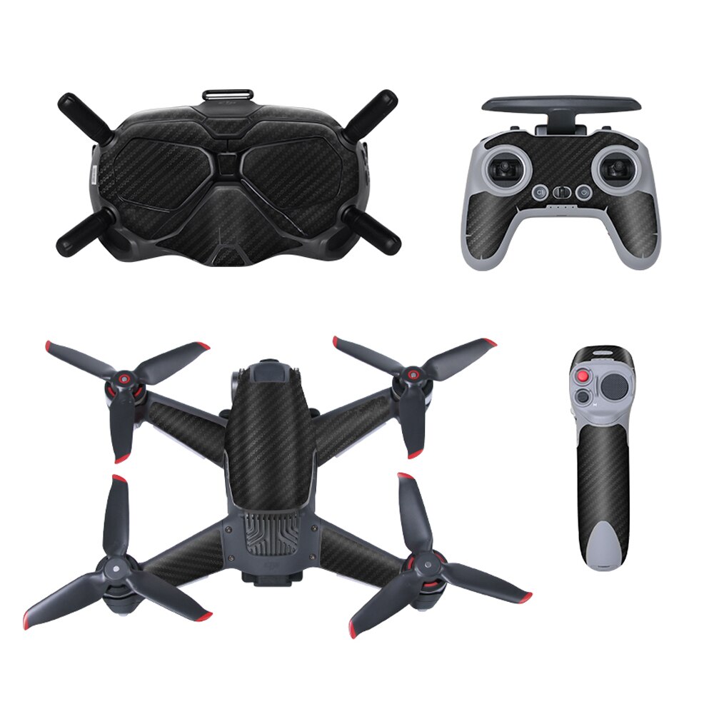 Dji Fpv Combo Behuizing Body Beschermende Stickers Film Skin Cover Verwijderbare Waterdichte Pvc Sticker Voor Dji Fpv Combo: 8