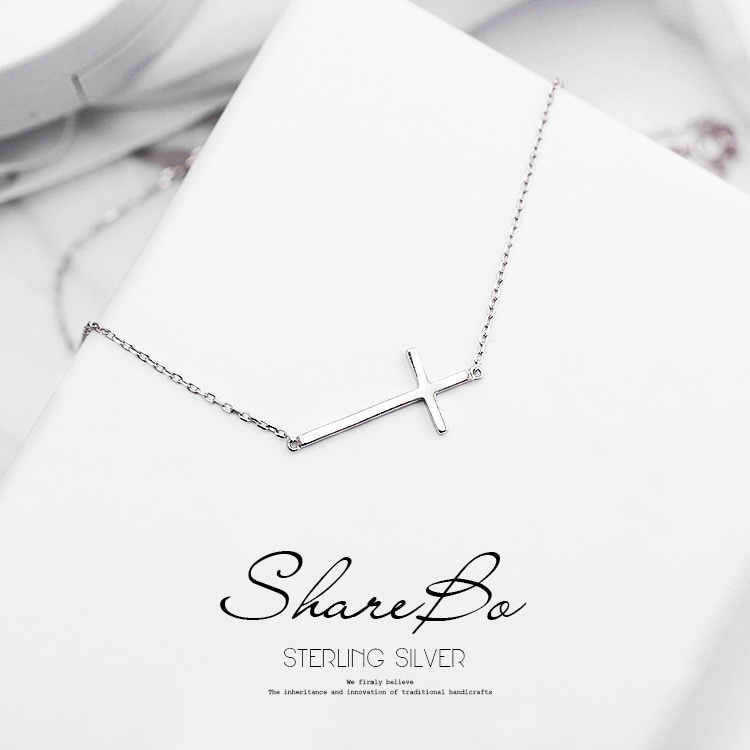 Nuovo Arrivo 925 sterlina d'argento attraverso Collane Del Pendente di Vendita Calda Gioielli in Argento Puro per Le Donne