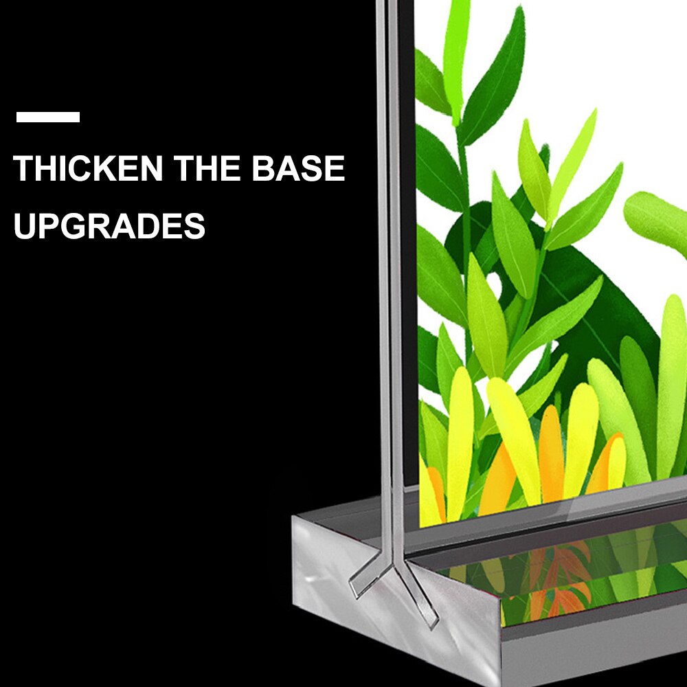 6PCS A4/A5/A6 Acrylic Display Board L Shaped Shelf Transparent Menu Display Stand Price Card Leaflet Poster Holders