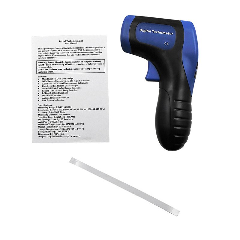 Handheld Digital Photo Tachometer Non-Contact Rota... – Grandado