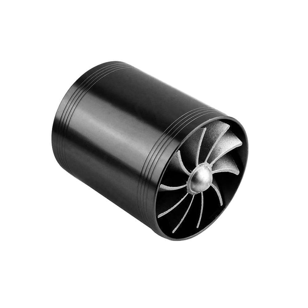 Double-sided Turbocharger Automobile Turbo Compressor Retrofit Accessories Car Intake Power L Engine Saver Fuel E3I3