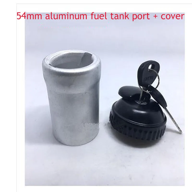 Car Fuel Tank Fuel Port Aluminum Mouth Tsui Iron Fuel Tank Neck Stainless Steel Tank Port Cover Truck Semi-Mounte: green