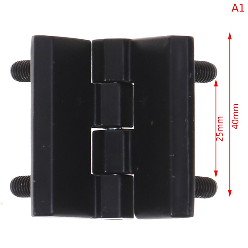 Zinc Alloy Industrial Cabinet Hinge Thickening Electric Power Box Metal Case Door Clamp Hinge With Screw Fixed Hardware: A1