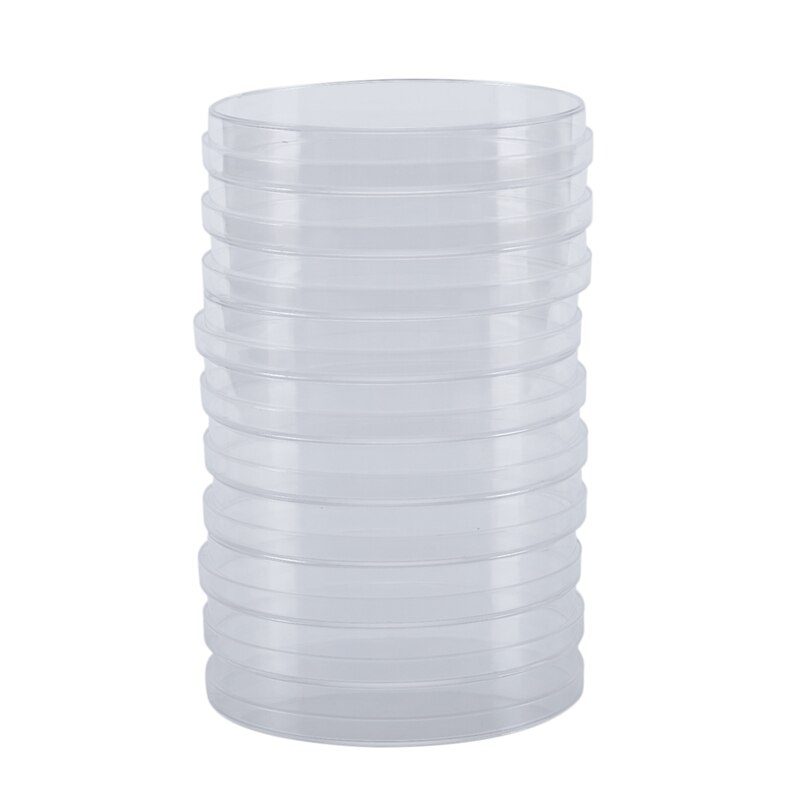 plastic Petri Dish 90 x15mm, Sterile, Pack of 10