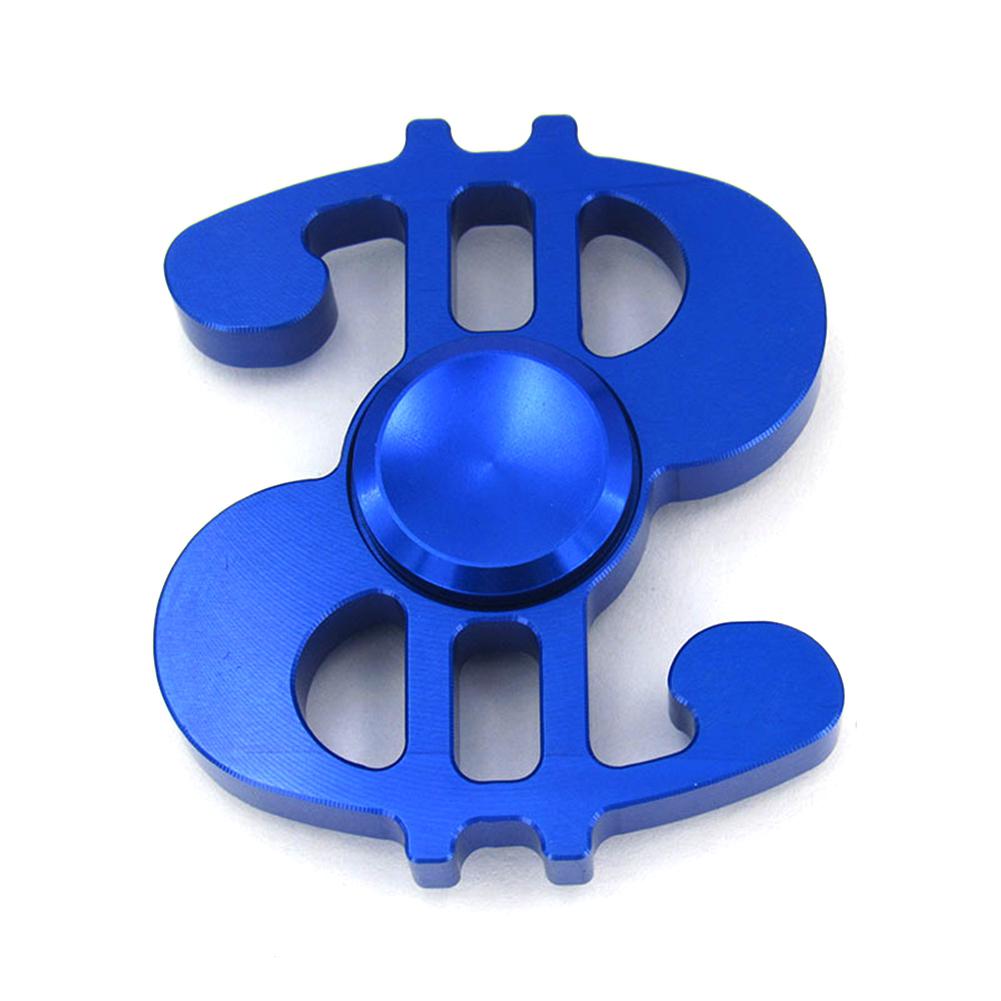 RCtown Fidget Spinner Dollar Shape Hand Spinning Toys Stress Reducer for Autism and ADHD Relief Focus Anxiety Stress