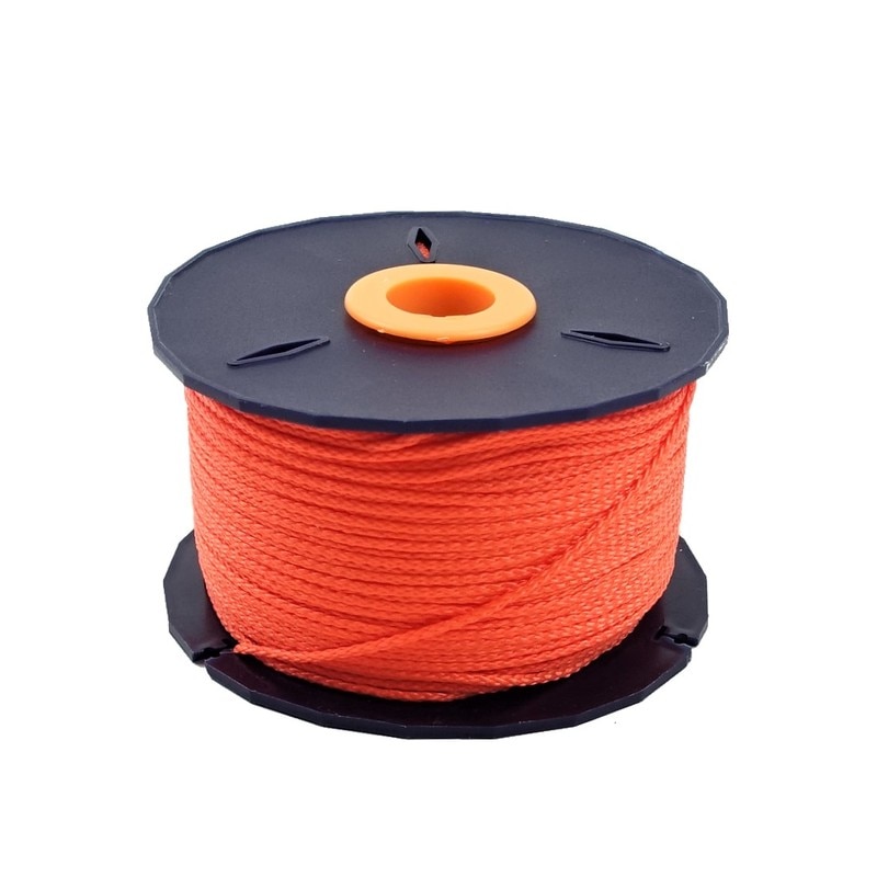 100m Braided Nylon Mason Line Builders Line Chalk rope Abrasion Rot Mildew Resistant, Masonry DIY Home Decor Crafting Gardening