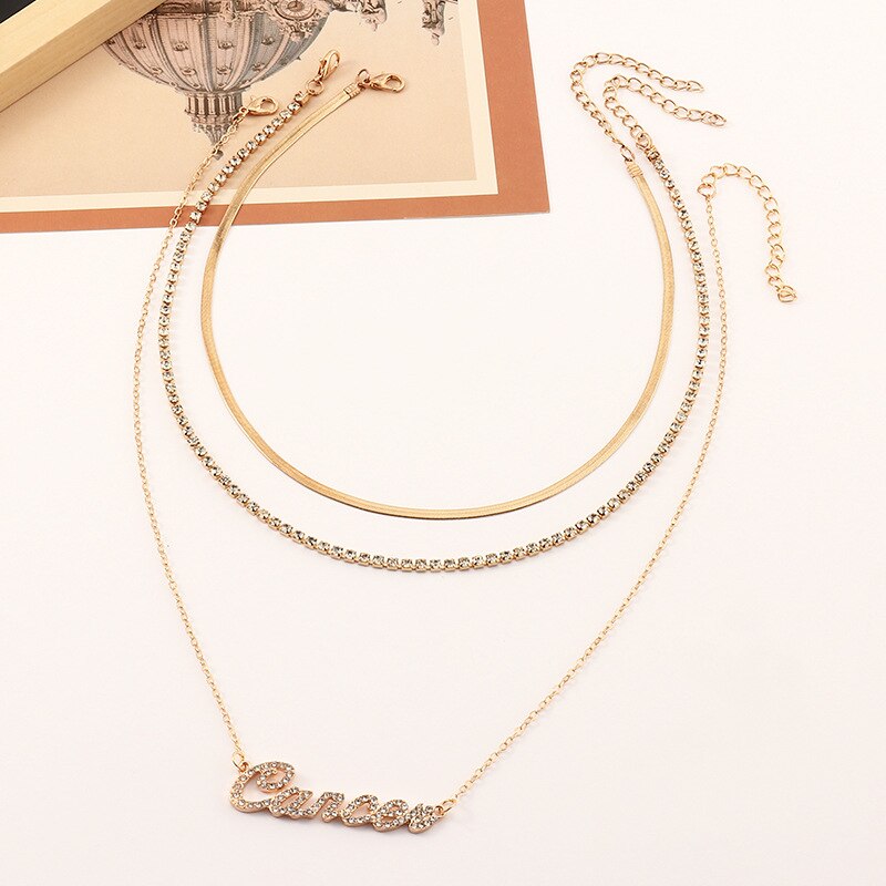 3 Stk/set Multilayer Sterrenbeeld Hanger 12 Constellation Ketting Horoscoop Ram Leeuw Schorpioen Snake Chain Choker Verjaardag Sieraden