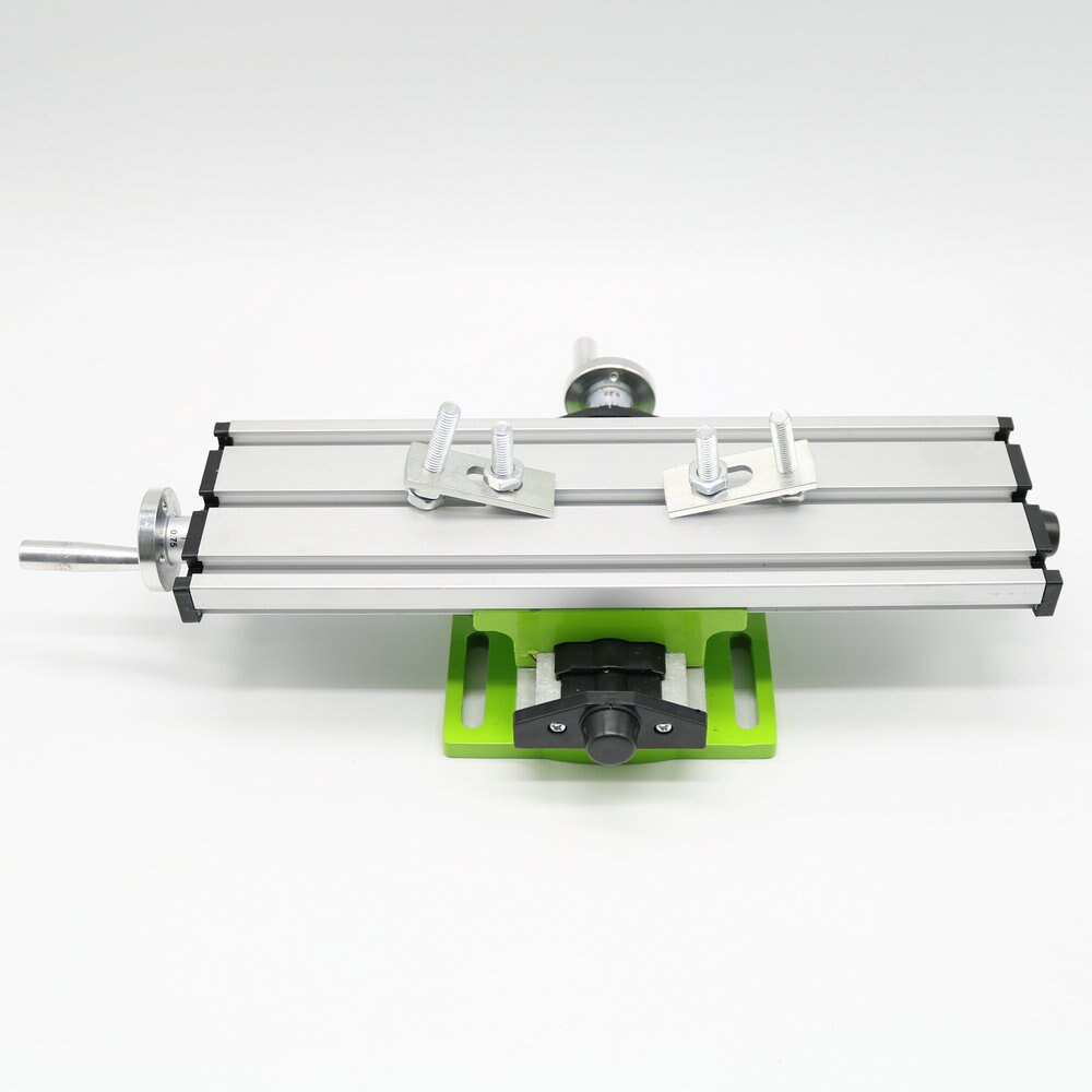 Miniature precision multifunction Milling Machine Bench drill Vise Fixture worktable X Y-axis adjustment Coordinate table
