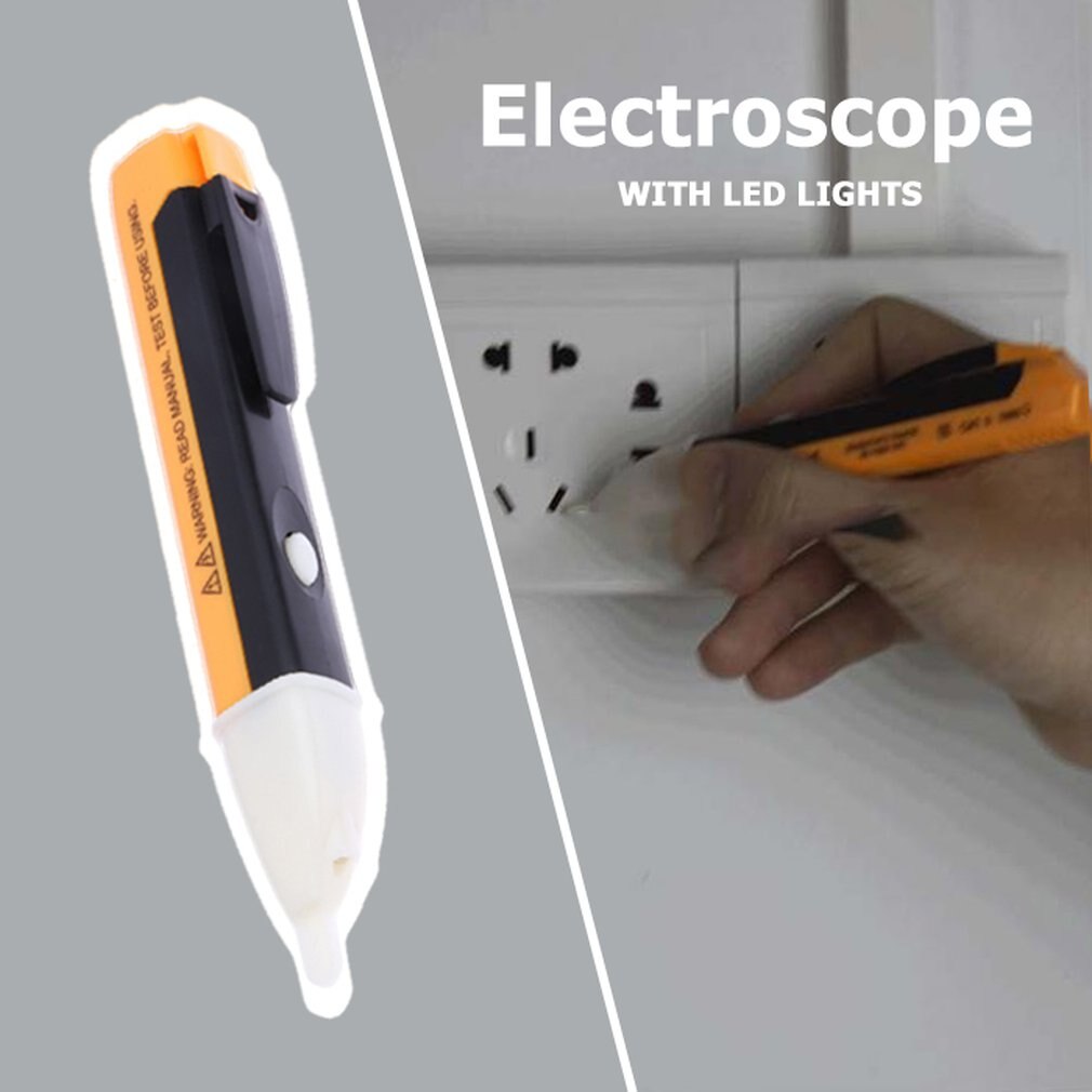 Non-contact induction measurement test pen 90-1000V AC / electroscope multi-function voltage alert pen