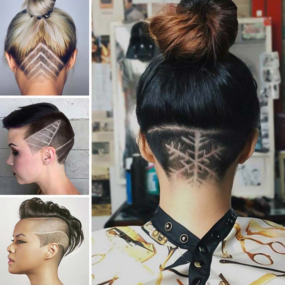 Magic Hairstyle Engraved Pen Eyebrow Carve Pen Trimmers Hair Styling Hair Trimmers Eyebrows Shaving