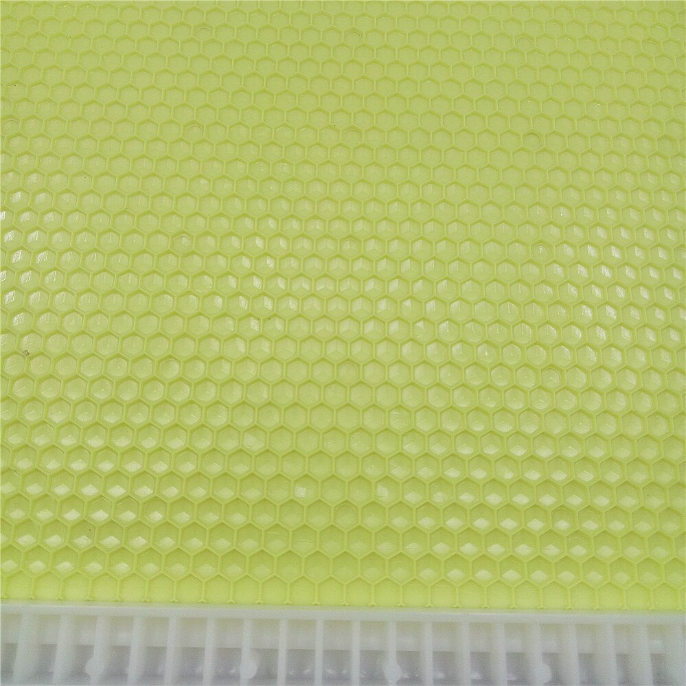 2pcs plastic honeycomb foundation sheet frame beehive frame beekeeping tool supply bee fame hive tool Apis mellifera cultivation