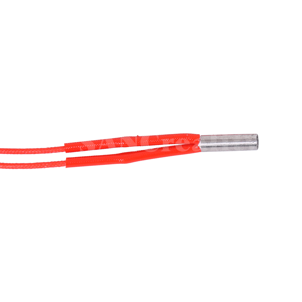 10 unids/pack Hotend 12V/24V 40W calentador rojo cartucho extrusor calentador + 100K NTC 3950K termistor para Ender 3 Pro piezas de impresora 3D