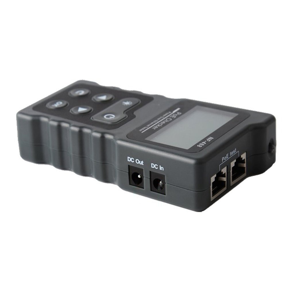Nf-488 Network Tester Checker Test Power Over The Ethernet Cat5 Cat6 Lan Tester Network Detection Tool
