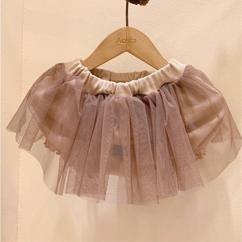 Jupe d'été pour -né fille, Adorable, beige/kaki, en tulle, tutu de princesse pour fête de mariage, pour enfants 0-24m: khaki / 12M