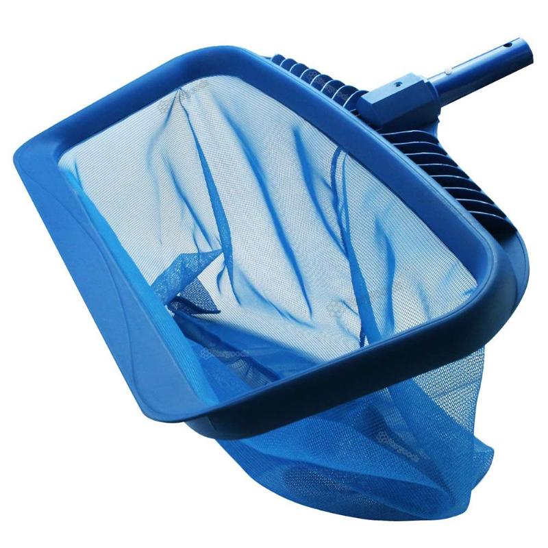 Swimming Pools Skimmer Net Rubbish Cleaning Rake Leaf Mesh Deep Bag Net