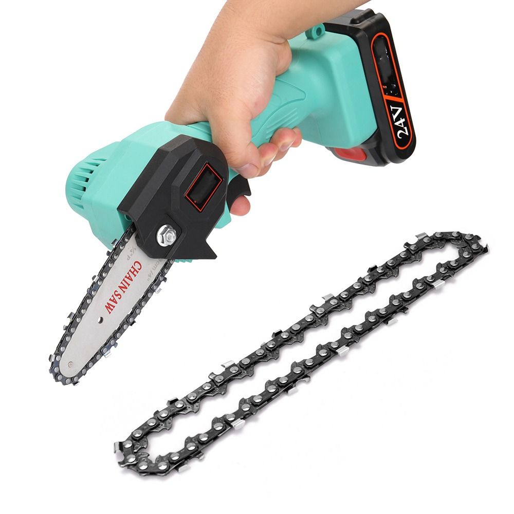 4/6/8 Inch Stalen Kettingzaagkettingen Vervangen Elektrische Kettingzaag Accessoires Elektrische Zaagblad Houtzagen Mini Elektrisch Gereedschap