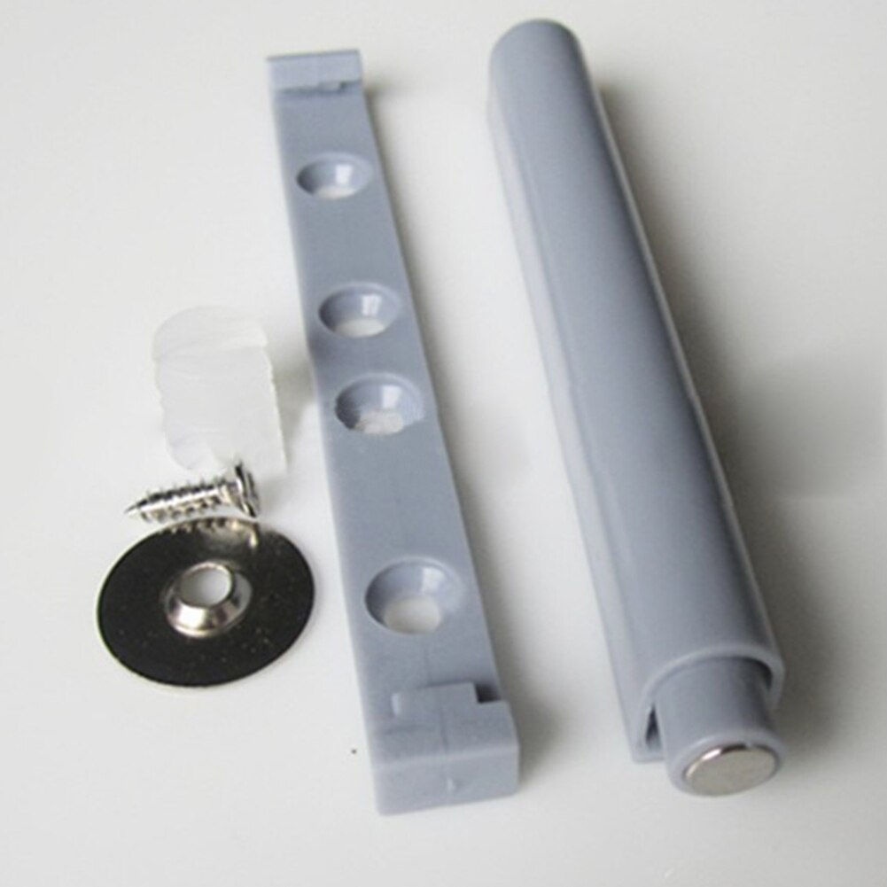 Mobilier en plastique, équipement de tampon, Double fermeture magnétique, poussée à l&#39;ouverture de la porte, matériel d&#39;armoire à rebond, arrêts stables réglables