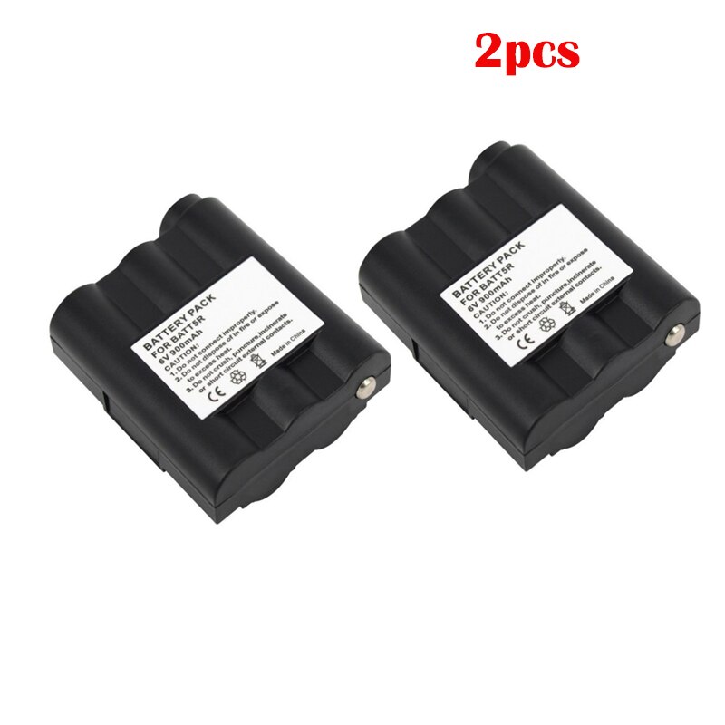 6V 900mAh BATT5R AVP7GXT Battery For Midland G7 G8 Pro GXT400 GXT444 GXT450 GXT500 GXT600 GXT850 GXT860 GXT900 GXT950 GXT1000: 2 PCS