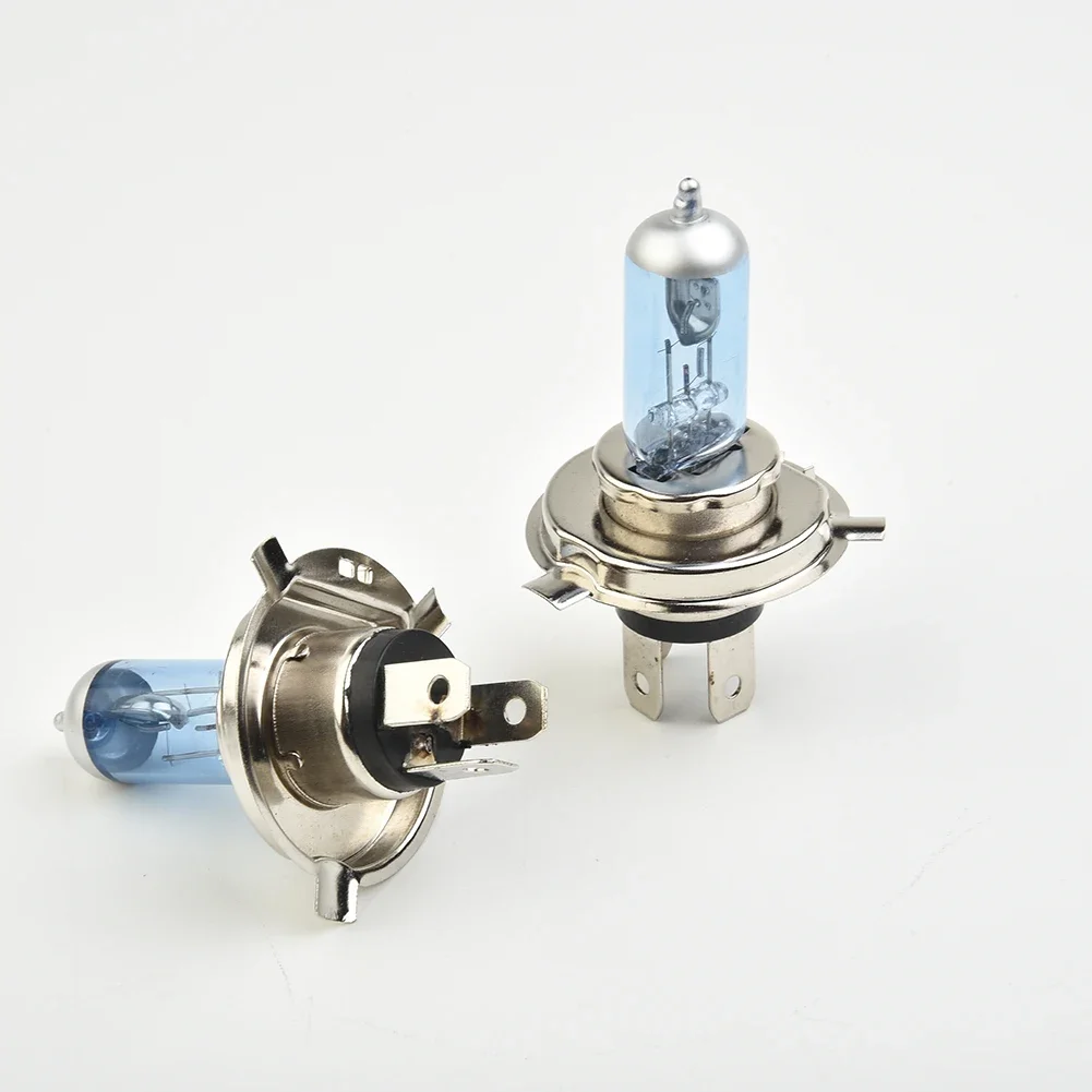 2 uds H4 100W 6000K faros luz de coche xenón halógeno luz LED blanca bombilla de faro bombillas accesorios de coche