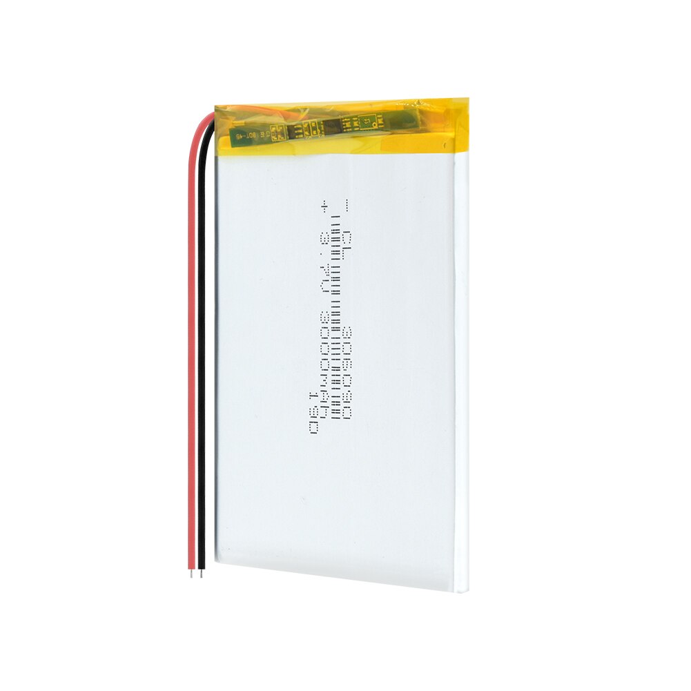 1/2/4 Rechargeable 3.7V 3000mAh 306090 Lithium Polymer Li Ion Lipo Battery For E-book Power Bank Tablet Camera Radio Notebook