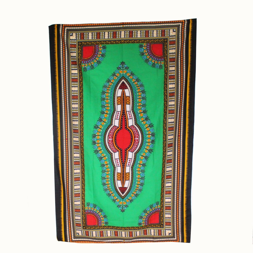 Mr hunkle vinter overdimensioneret plaid afrikansk print unisex bomulds wrap dashiki tørklæde