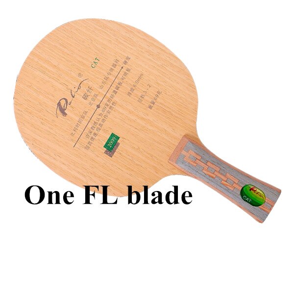 Palio-raqueta de tenis de mesa CAT, 3 de madera + 2 de carbono, la mejor pala ligera, para deportes: One FL blade