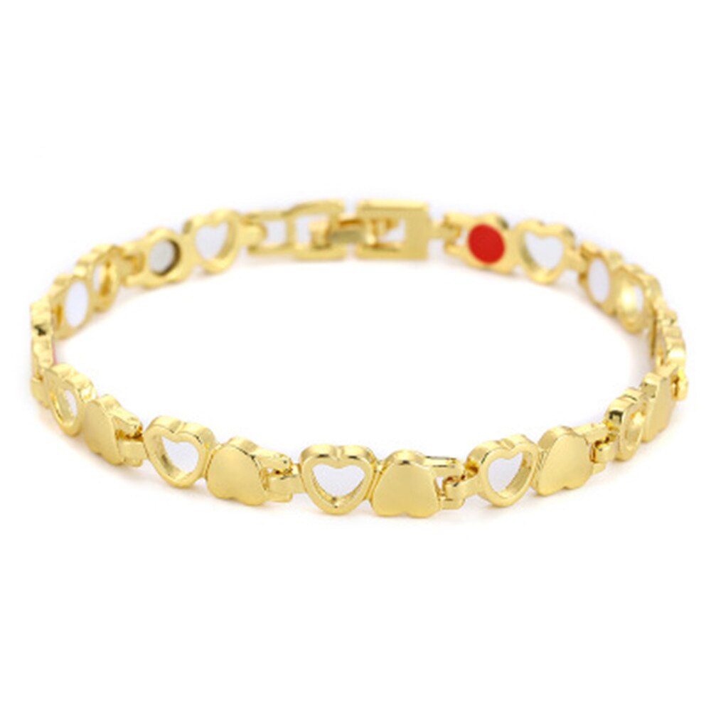 Gesunde Energie Armband Frauen Charme Schmuck Männer Armband Hearted Edelstahl Gesundheit Pflege Magnetische Armband Link Kette