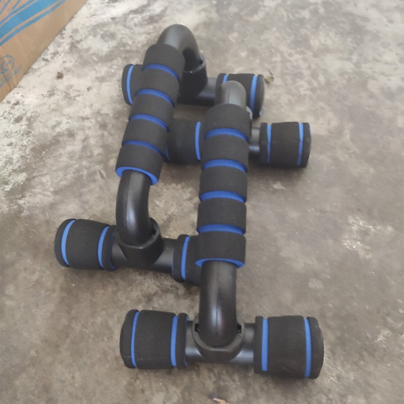 Barres De Pompes (push-up Bars) Avec Poignées En Mousse - En Acier, Pour Musculation Poitrine, Bras, Abdos