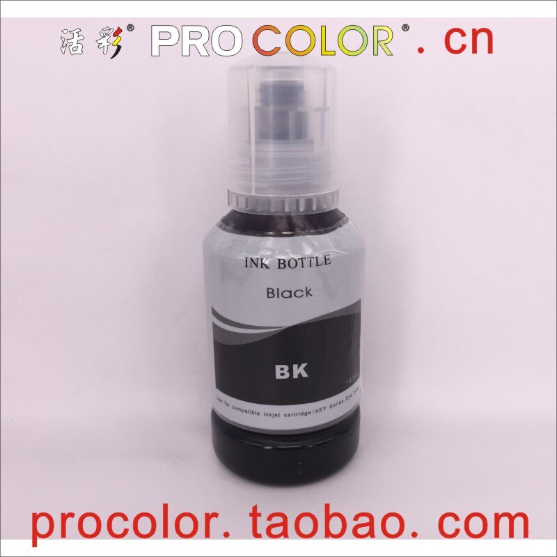 T 102 502 T502 EcoTank CISS Dye ink refill kit For Epson ET-2700 ET-2750 ET-3700 ET-3750 ET-4750 ET 2700 2750 3700 3750 printer: 127ML-Black-Dye ink