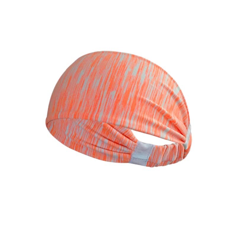 FDBRO Sport Sweatband Fitness Running Headband Gym Workout Yoga Anti-slip Elastic Hair Band Football Basketball Sports Safety: A16-15