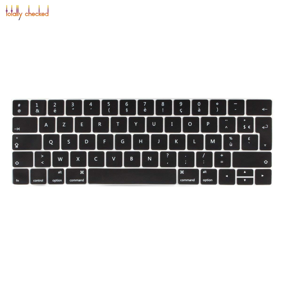 Franc s Teclado Port til Azerty Cubierta Para Tecl Grandado